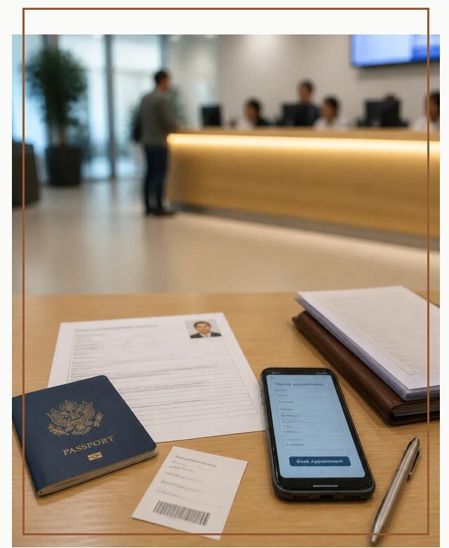 Запись в визовый центр в Казани для подачи документов