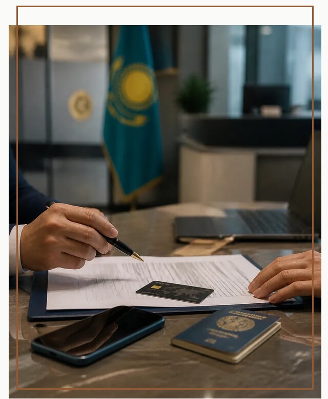Открытие счета и банковской карты в Казахстане в Казани